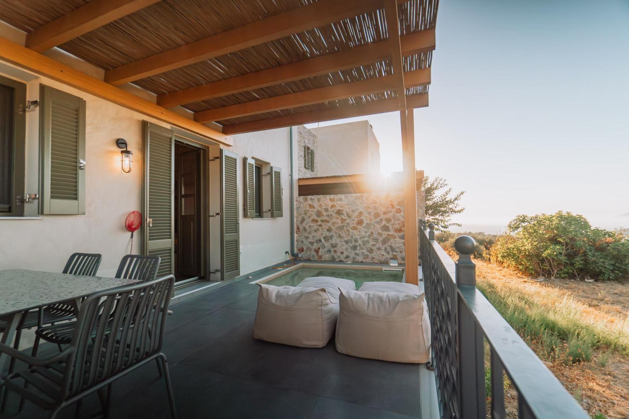 Villa Rosa - Luxury Villas With Panoramic Views Lagoudi Zia المظهر الخارجي الصورة