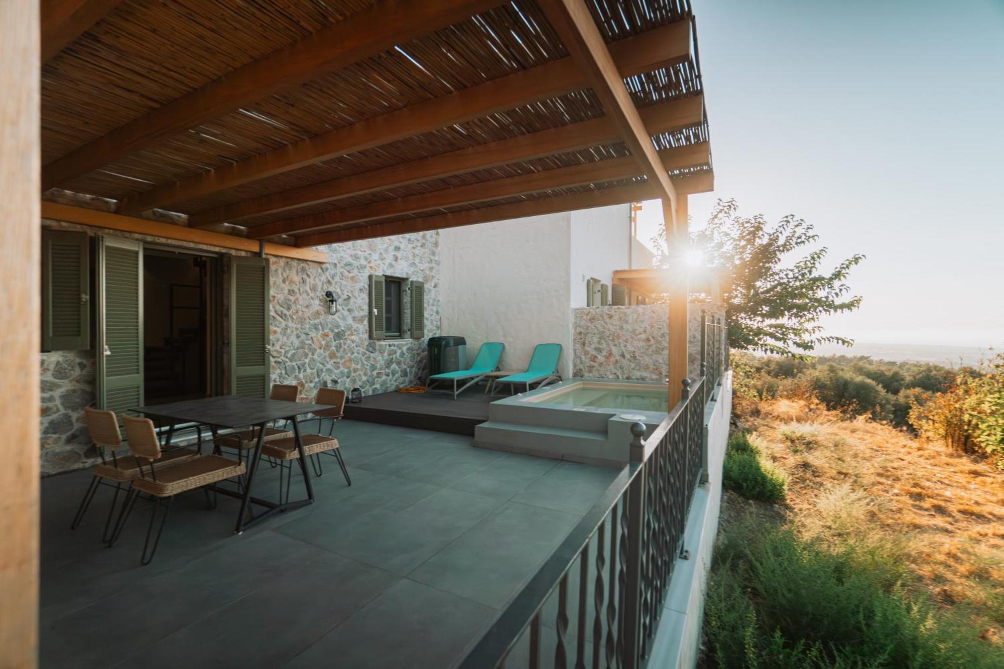 Villa Rosa - Luxury Villas With Panoramic Views Lagoudi Zia المظهر الخارجي الصورة