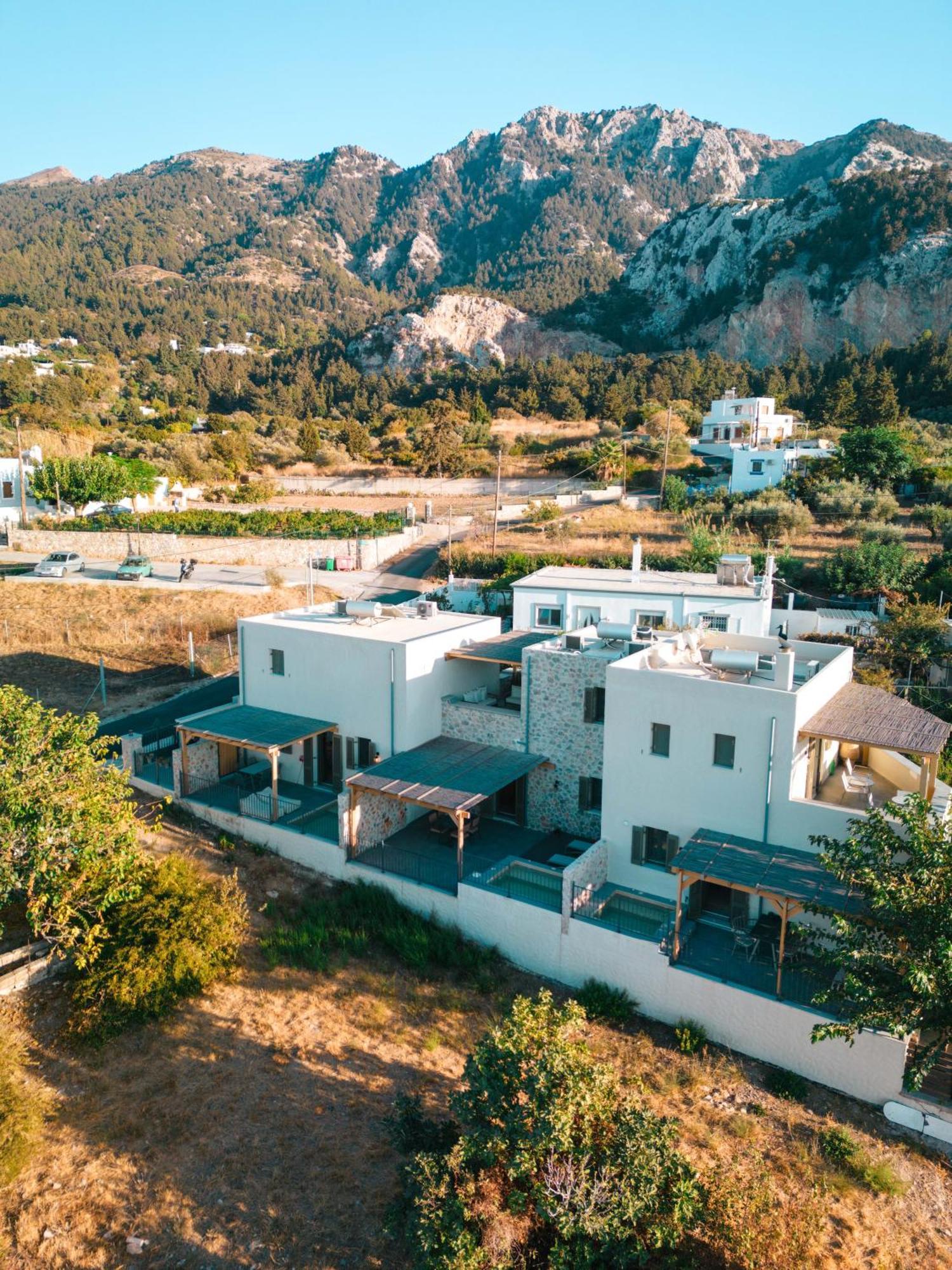 Villa Rosa - Luxury Villas With Panoramic Views Lagoudi Zia المظهر الخارجي الصورة